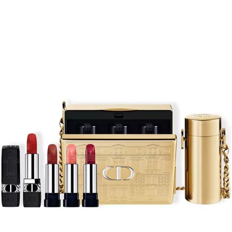 christian Dior lipstick set bag